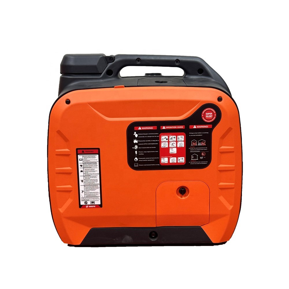 2W 48V DC Intelligent Portable Inverter Gasoline Generator Featuring Auto Start, Remote Start and Low Noise Recoil Systems