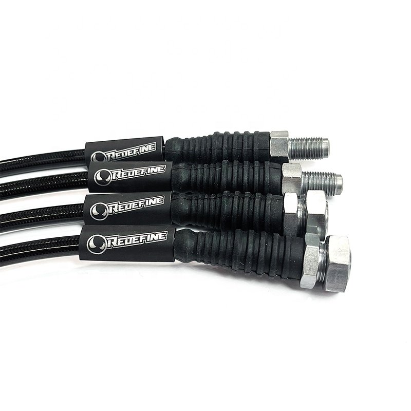 9pa 92a 5 Layer Stainless Steel Braided Brake Lines Reinforced Brake Oil Pipe Line for Porsche Cayenne