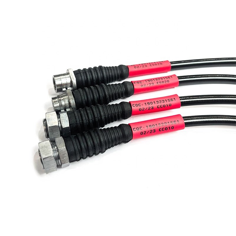 9pa 92a 5 Layer Stainless Steel Braided Brake Lines Reinforced Brake Oil Pipe Line for Porsche Cayenne