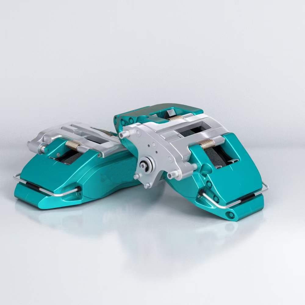 Front Rear Brake Caliper 4 Pot for Nissan Livina Maxima Sentra 2000