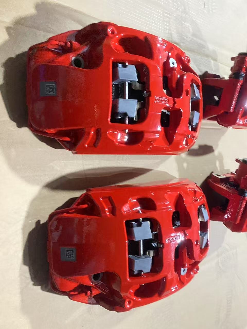 G63 Front Brake Calipers 6-Pot Straight for Mercedes-Benz W167 G63 GLE43 New Compatible Big G W463 G55 G65 G320 G400 G500 AMG