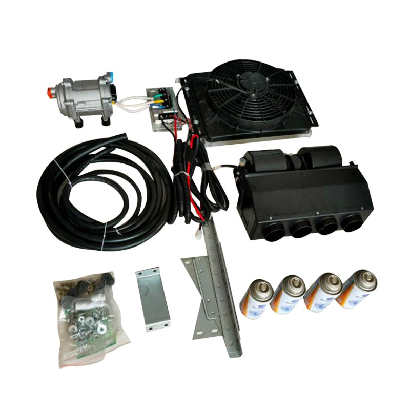 Portable 12v 24v Dc Powered Car Auto Electric Truck Parking air Conditioner for Truck Camper
