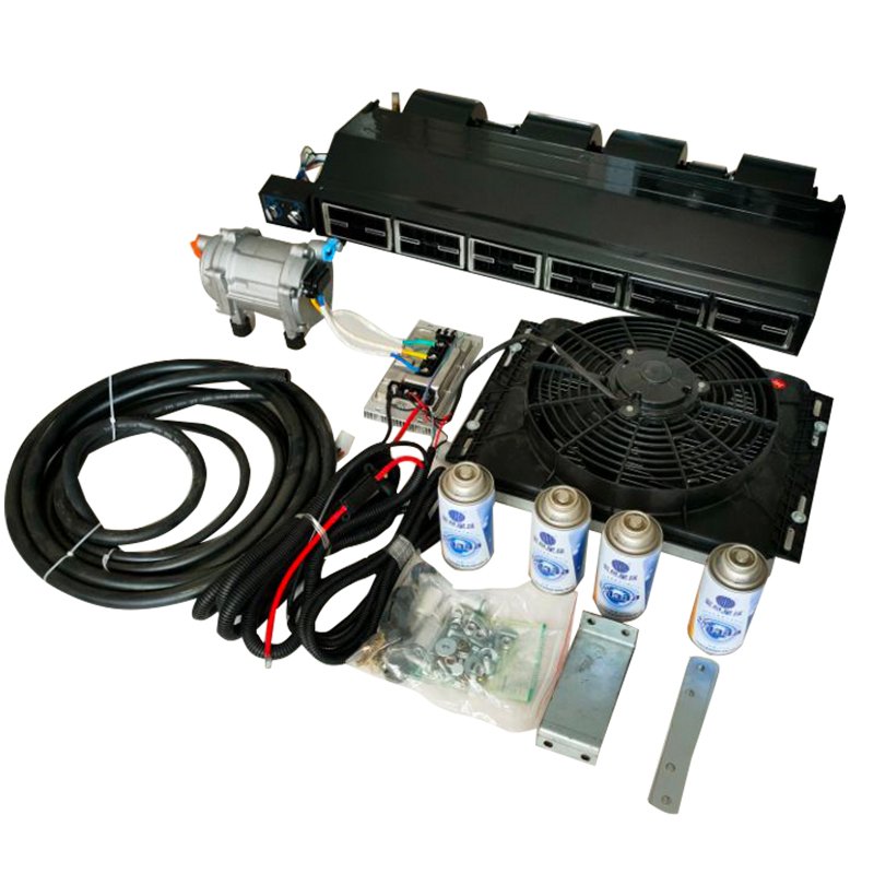 Portable 12v 24v Dc Powered Car Auto Electric Truck Parking air Conditioner for Truck Camper