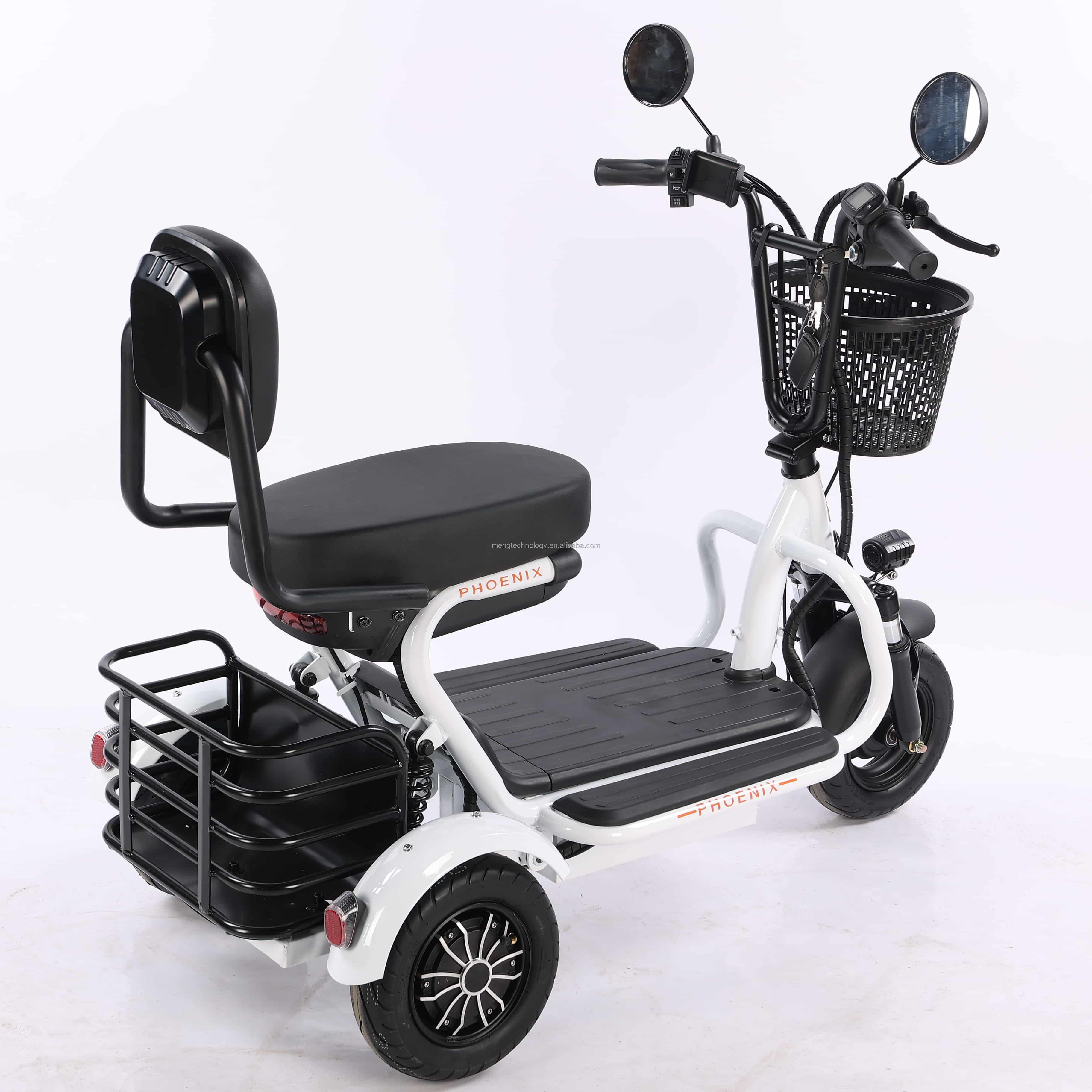 3 Wheel Bike for Kids 350w Electric Tricycle for Adults Foldable