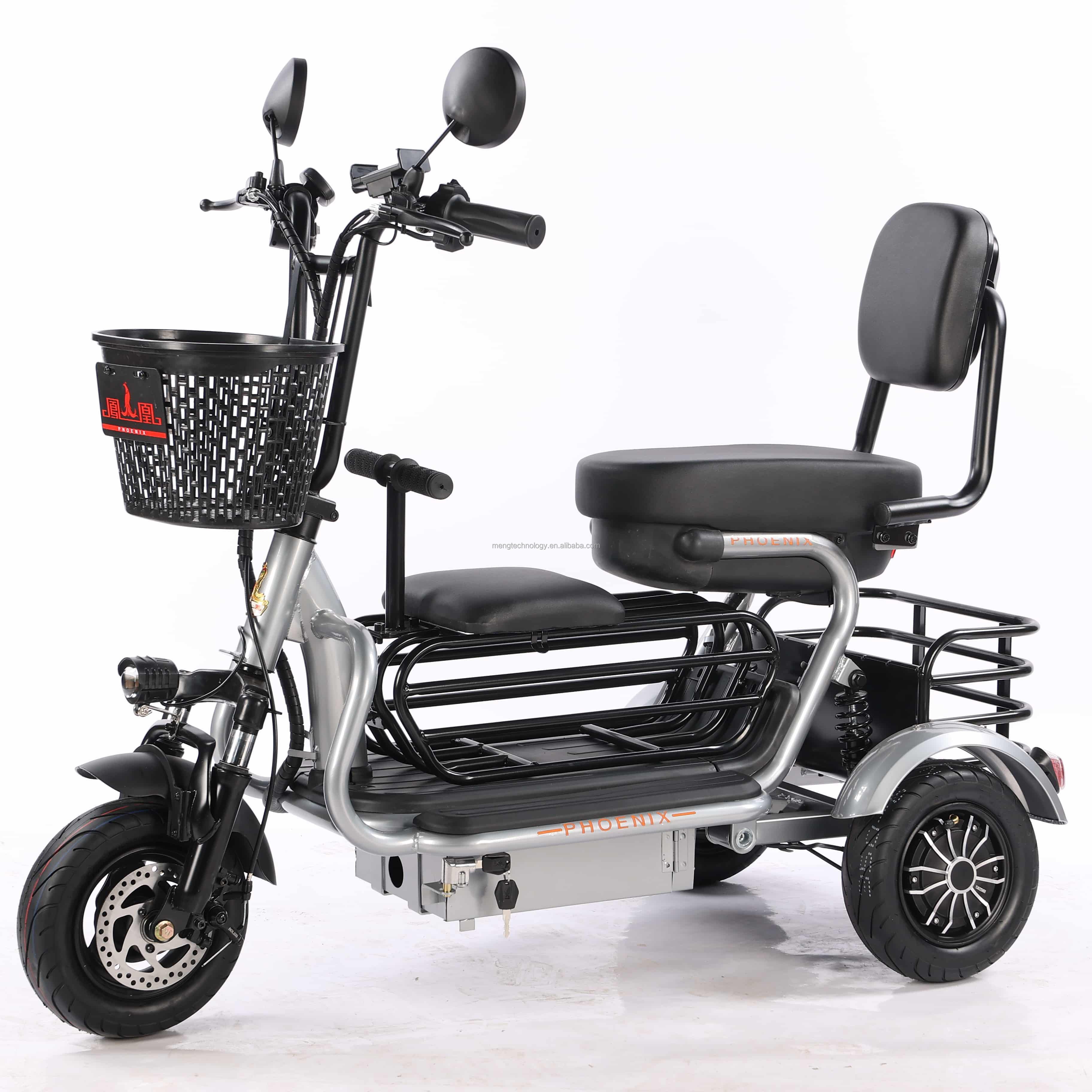 3 Wheel Bike for Kids 350w Electric Tricycle for Adults Foldable