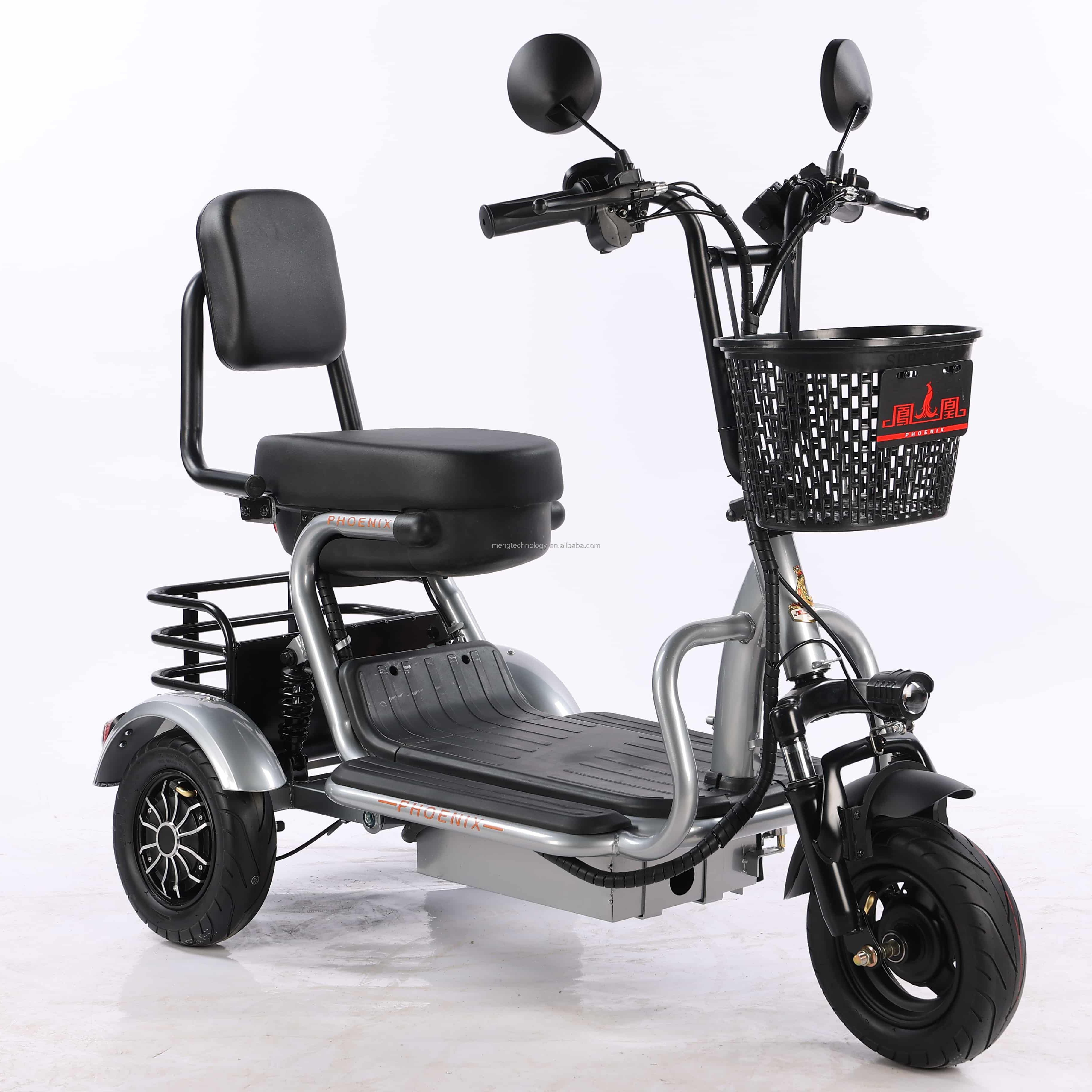 3 Wheel Bike for Kids 350w Electric Tricycle for Adults Foldable