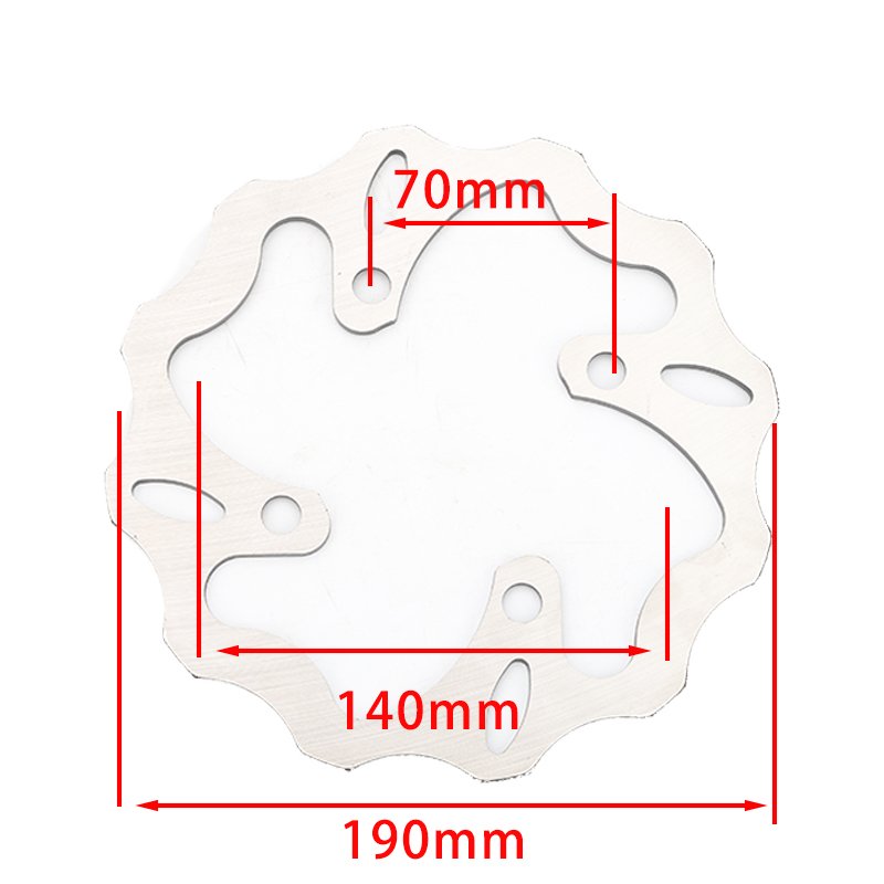 OTOM Motorcycle Accessories Steel Front Rear Brake Disc Rotors for SHERCO SE SEF 125 250 300 450 500 2014-2023 Dirt Pit Bike