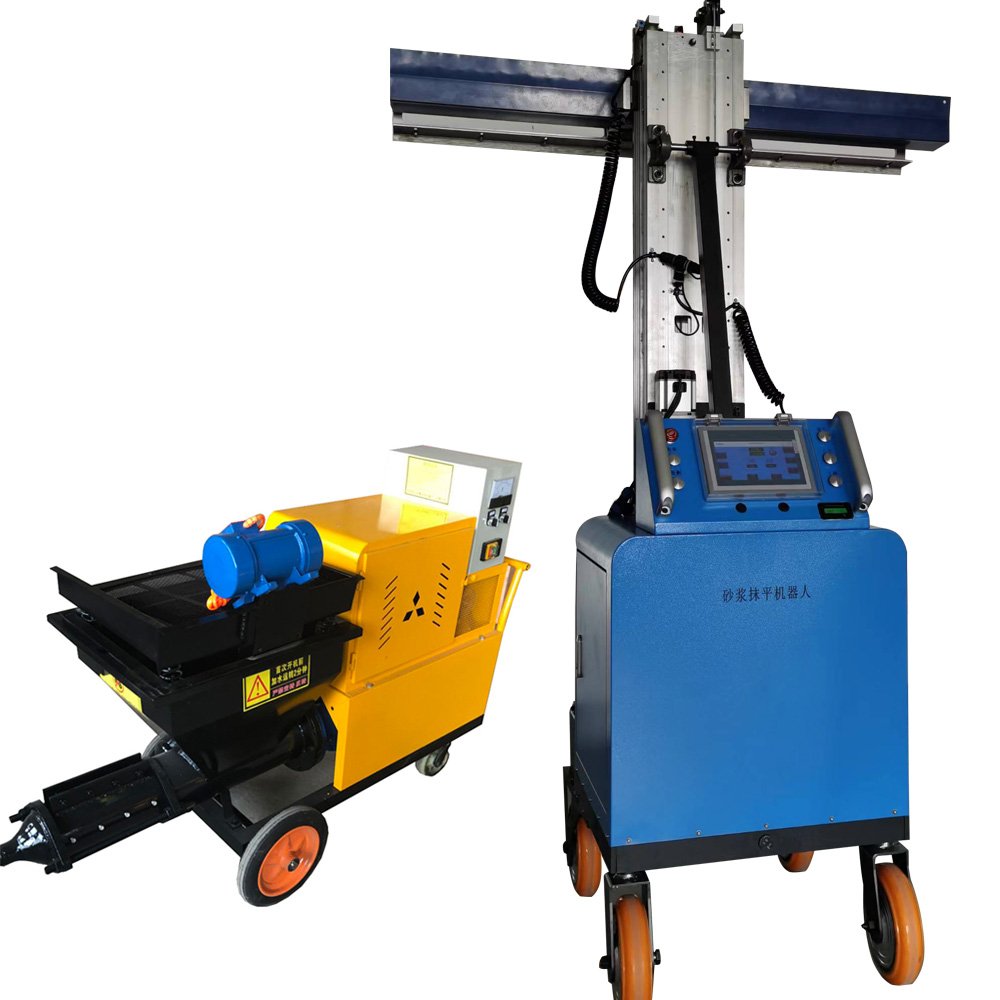 Fully Automatic Wall Plastering Machine Rendering Plastering Machine for Wall Construction Work