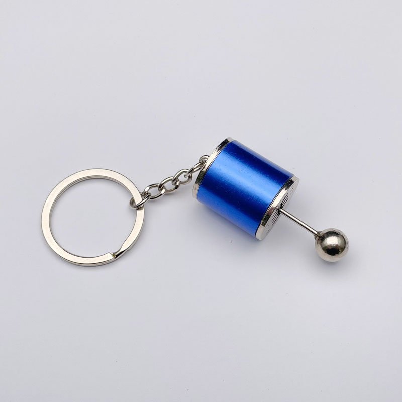 Creative Metal Keychain Turbo Gear Hub Brake Disc Shock Absorber Caliper Car Keychain Pendant Wholesale