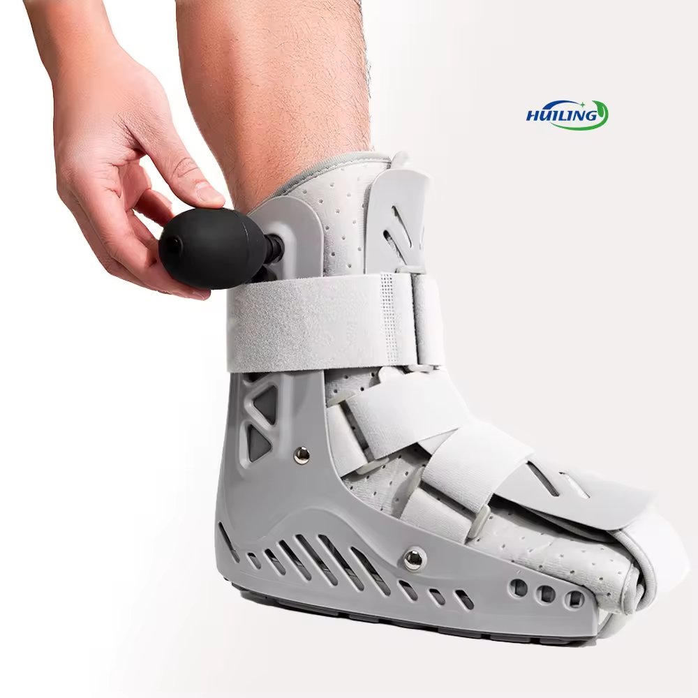 Factory Direct Orthopedic Short Shoes Adjustable Medical Orthosis Walker & Rollator Brace for Fracture Recovery
