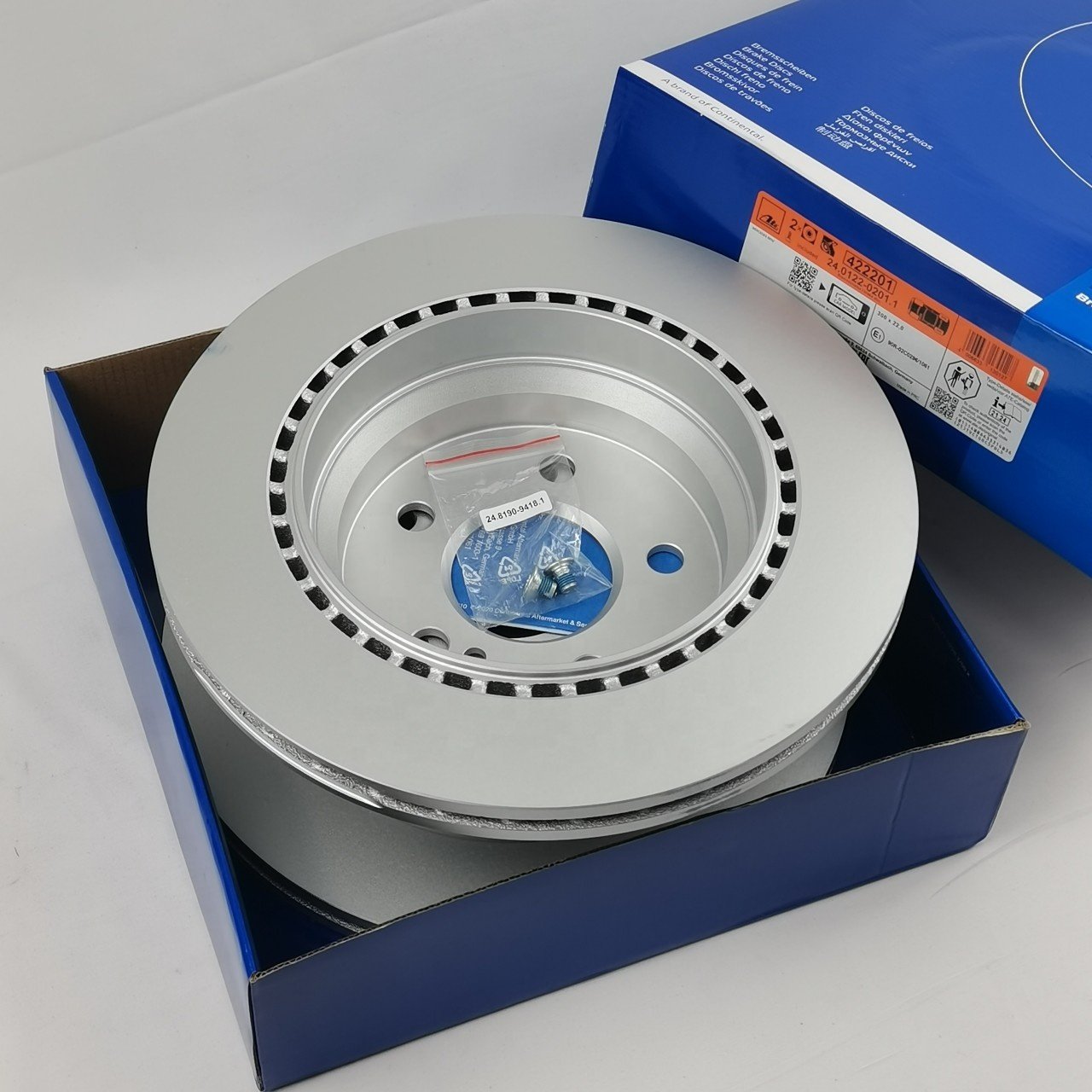 0004230912 Auto Brake System Brake Disc for Mercedes Benz W212 W211 X204 for ATE Rear Brake Disc