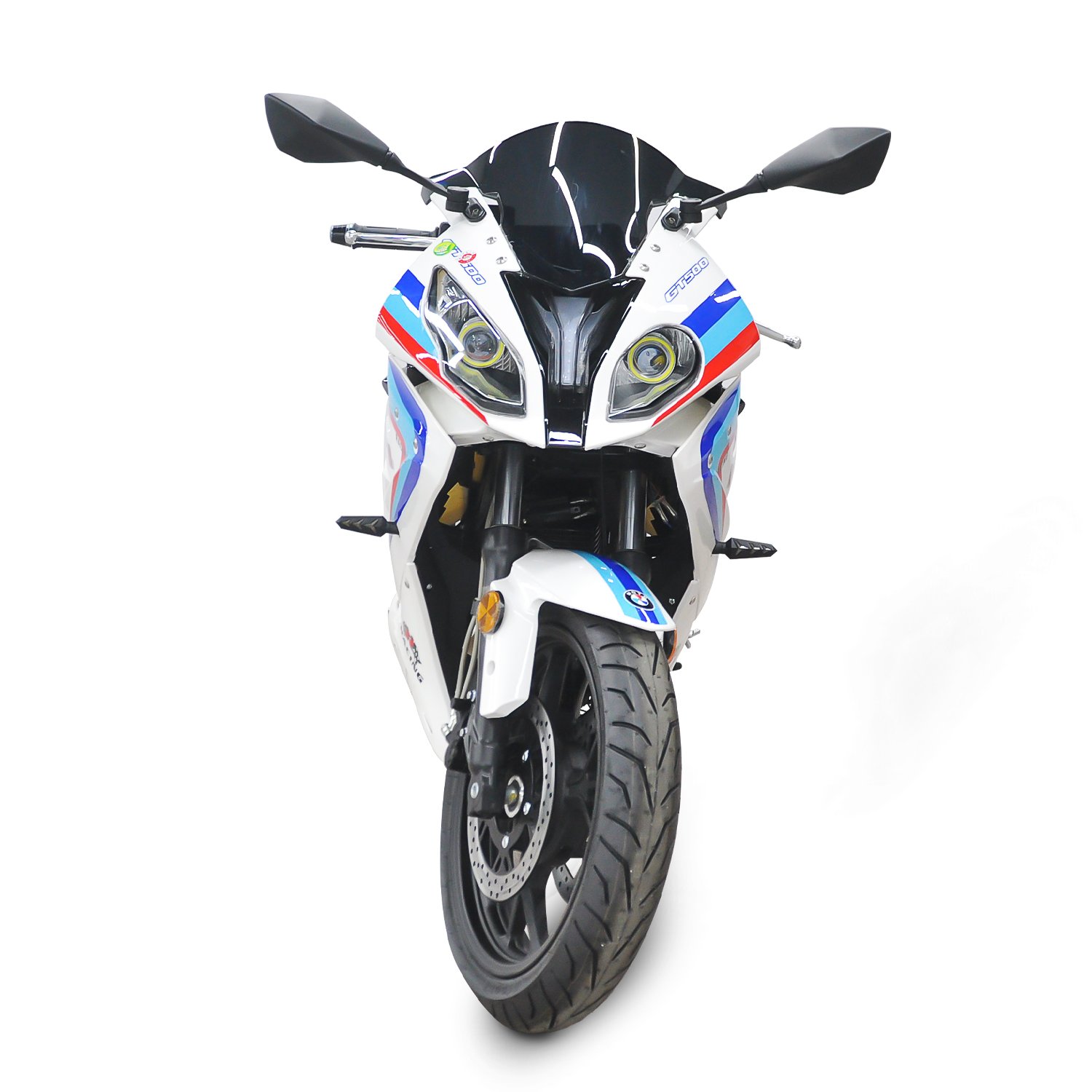 Chopper 400cc EFI High Power Water Cooling Double Cylinder Gas Powered Gasoline Racing Motorcycle