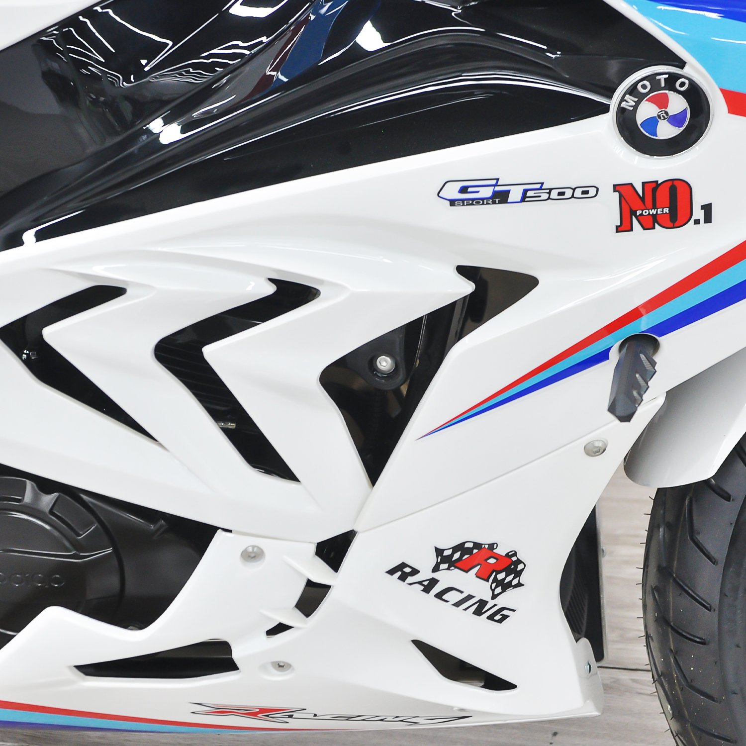 Chopper 400cc EFI High Power Water Cooling Double Cylinder Gas Powered Gasoline Racing Motorcycle