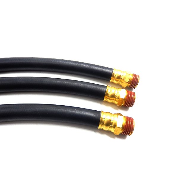 Air Brake Hose Assemblies 3/8" ID HOSE, 3/8" NPT Fittings, Both Ends Swivel Replace SLOAN# 453334