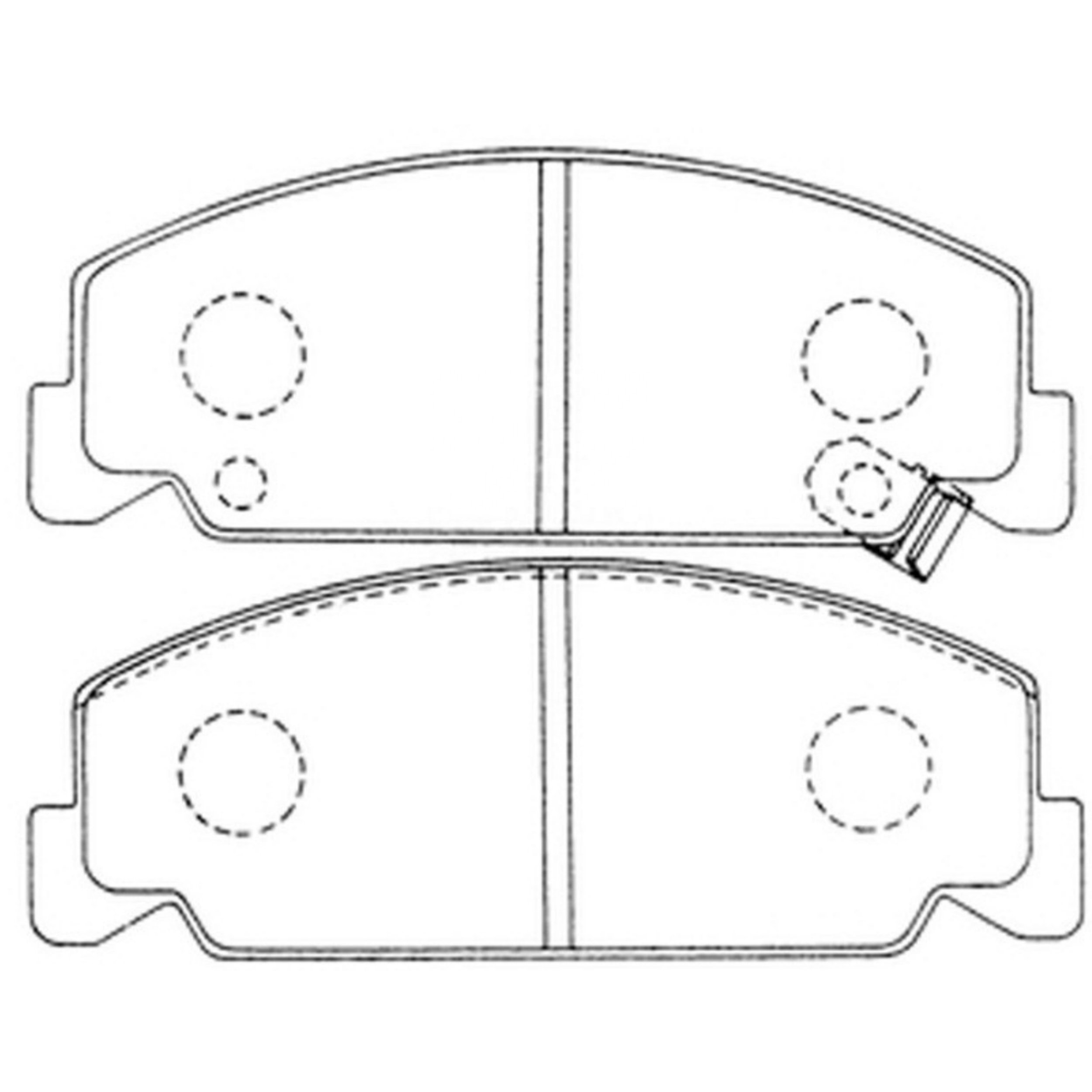 High Performance Factory Auto Parts Brake Pads (Pastillas De Freno) OEM Disc D560/D273/D474/wva 21330/21331 Is Front Axle Brake