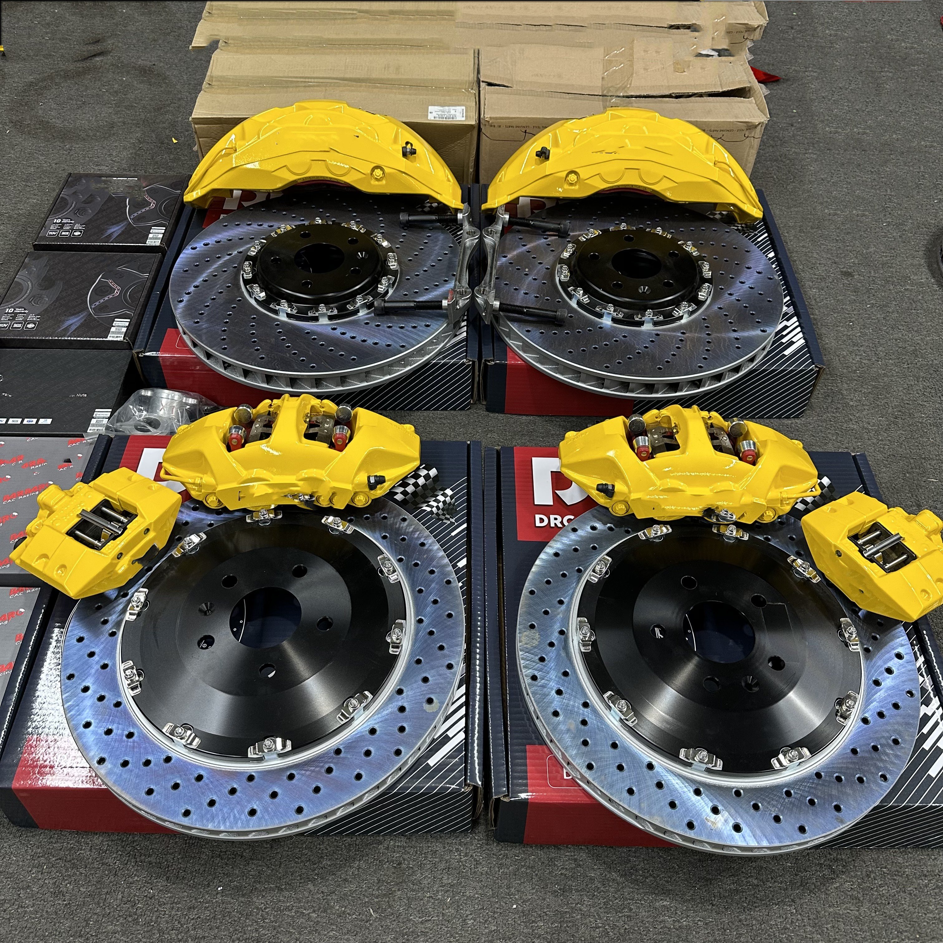 High Quality 10 Piston Brake Caliper Kits Front Wheel Big Brake Kit for BMW Toyota Audi Honda