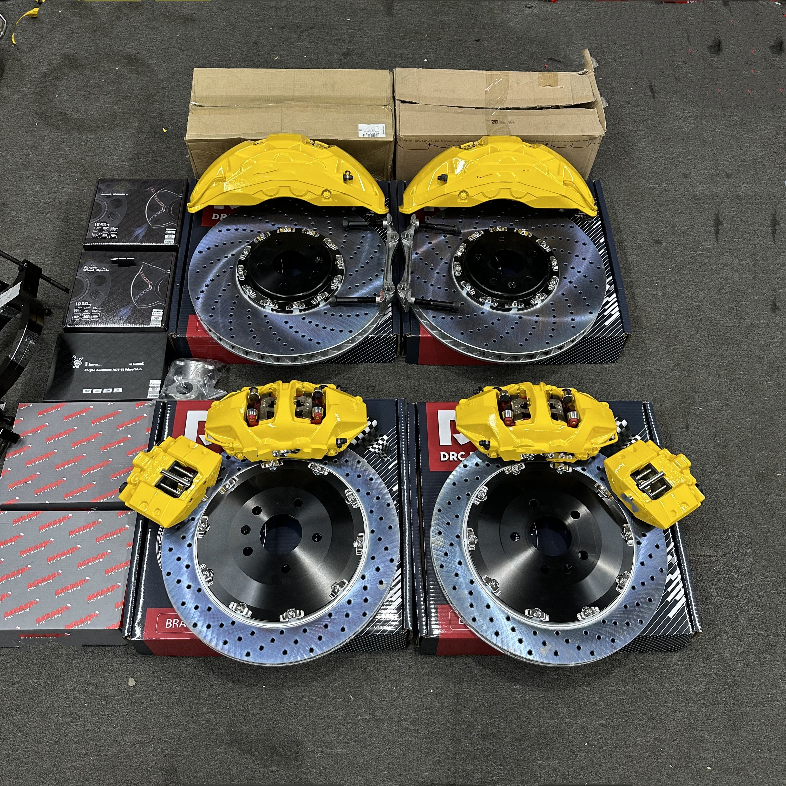 High Quality 10 Piston Brake Caliper Kits Front Wheel Big Brake Kit for BMW Toyota Audi Honda