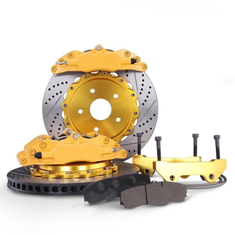 High Quality Car Parts 5200 Factory Sale 4 Piston Front Rear Brake Caliper Upgrade Kit for Honda Civic Nissan Golf 7