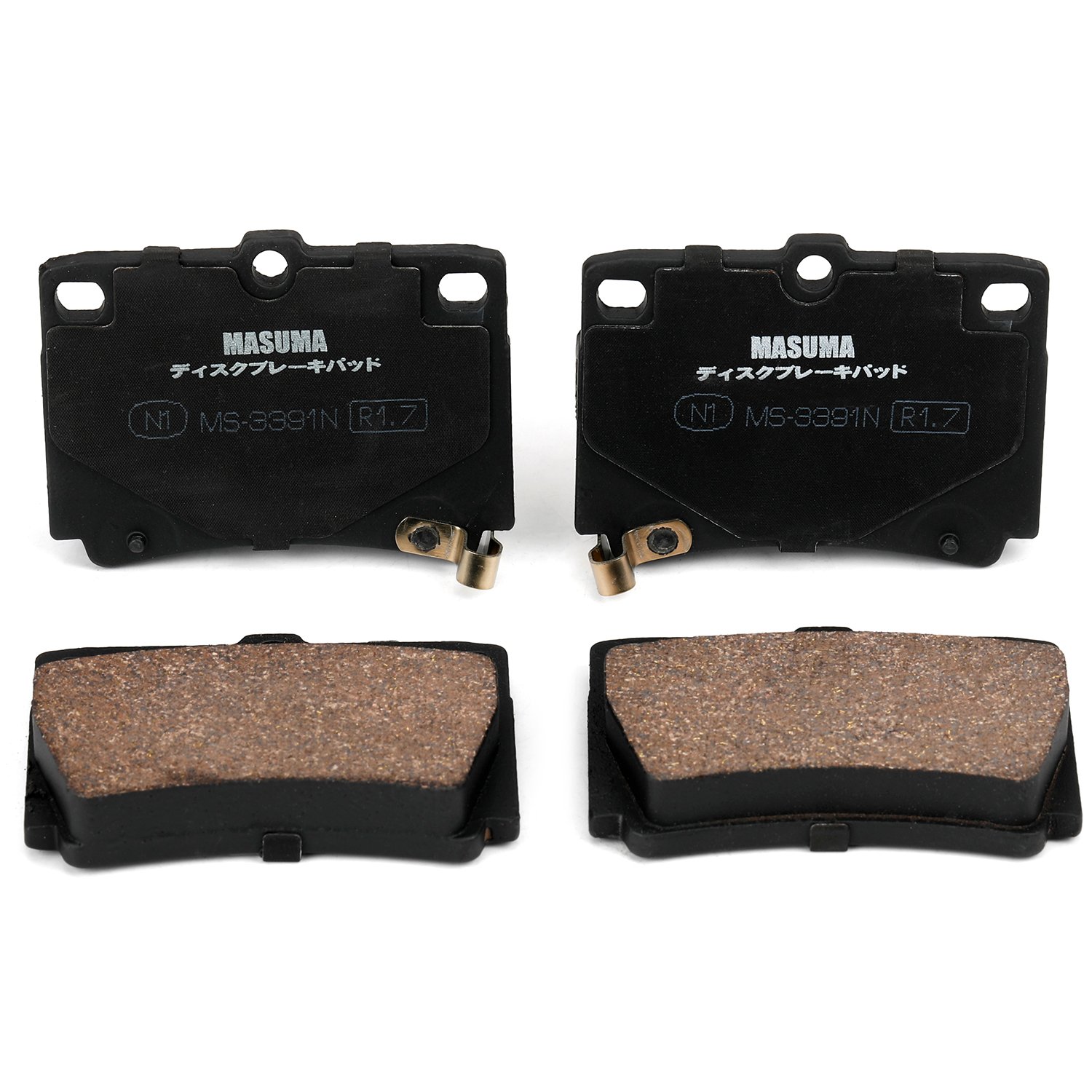 MS-3391N MASUMA Brake Pad for MITSUBISHI L300 MONTERO MR389575