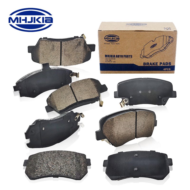 MHJKIA Car 58101-2SA00 58101-2VA00 58101-0UA30 58101-1GA00 58302-1RA30 58302-2PA70 Auto Ceramic Brake Pad for Hyundai KIA