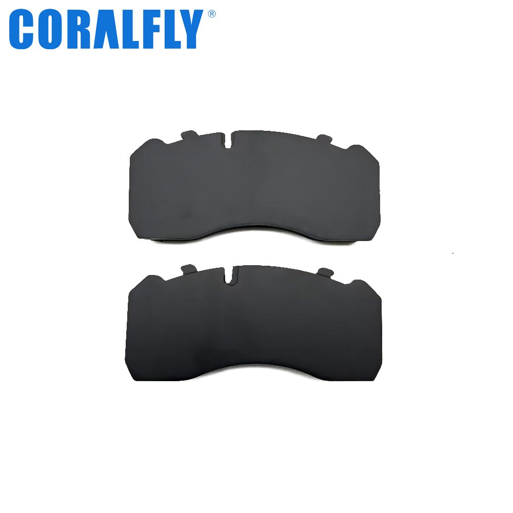 CORALFLY Truck Brake Pads OEM WVA29087 29162 29125 29246 29049 29165 29171 29088 29095 29115 29174 for Actros TGA CF75/85/95