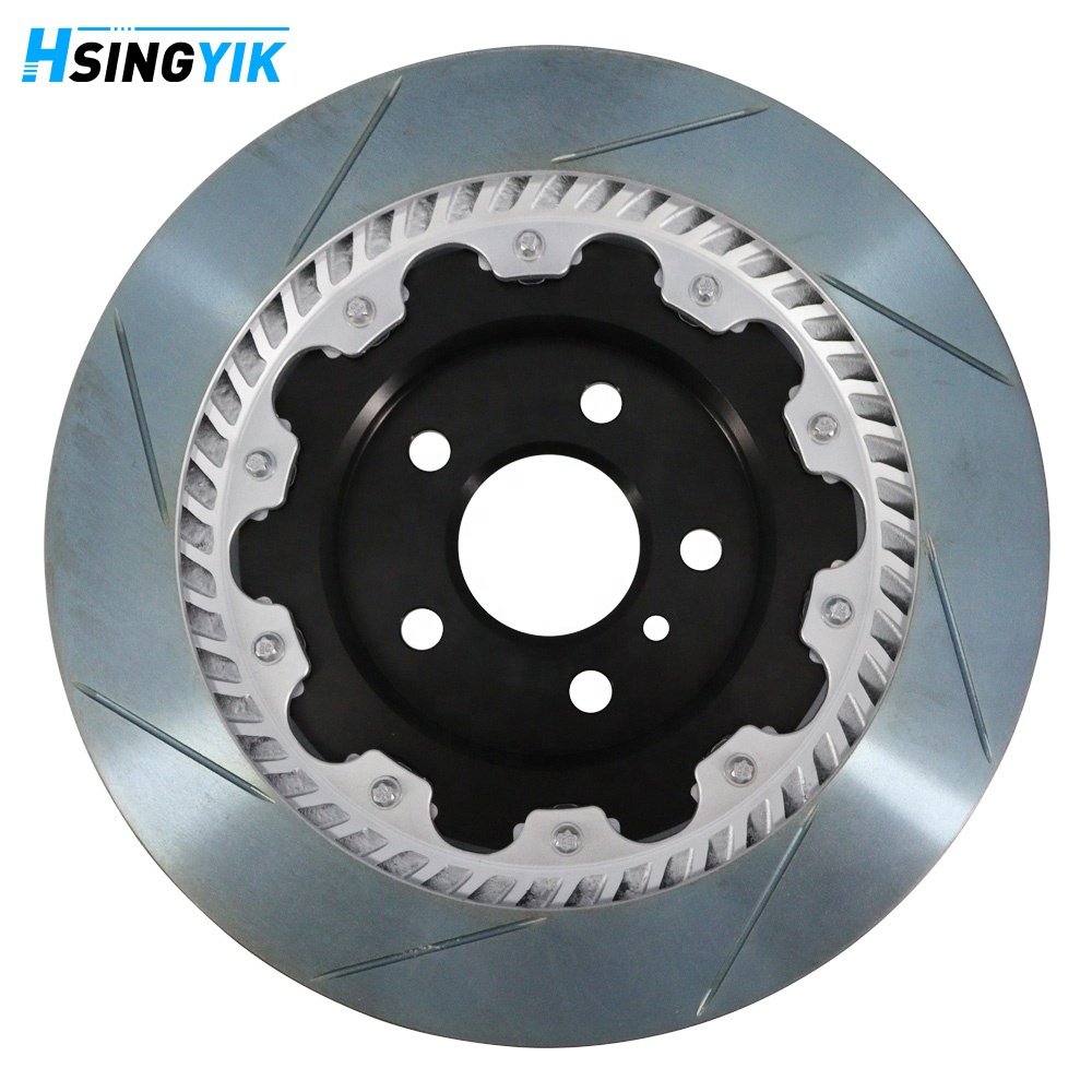 Original OE A1664230512 1664230512 Rear 2 Piece Brake Disc for Mercedes Benz