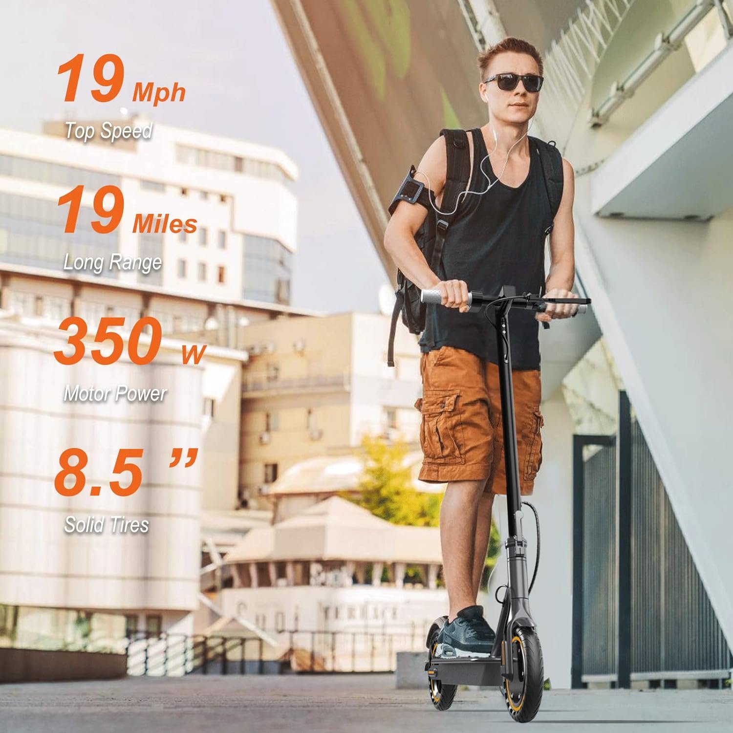 Free Tax Electric Scooter for Adults EU UK US Fast Delivery 8.5inch Tire Escooter with 350W Motor E Scooters Electric