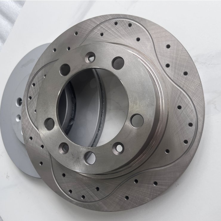 High-Performance Front & Rear Drilled Slotted Brake Discs Auto Parts for Hyundai & for Kia Cars Disk Brake Rotors