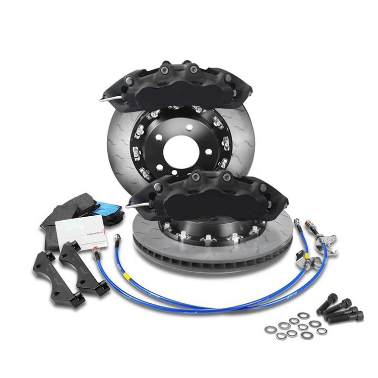 Brake Caliper Kit TA6 6 Piston Auto Brake System with 380mm Brake Disc for audi toyota Hiace tesla Model 3 mitsubishi Pajero