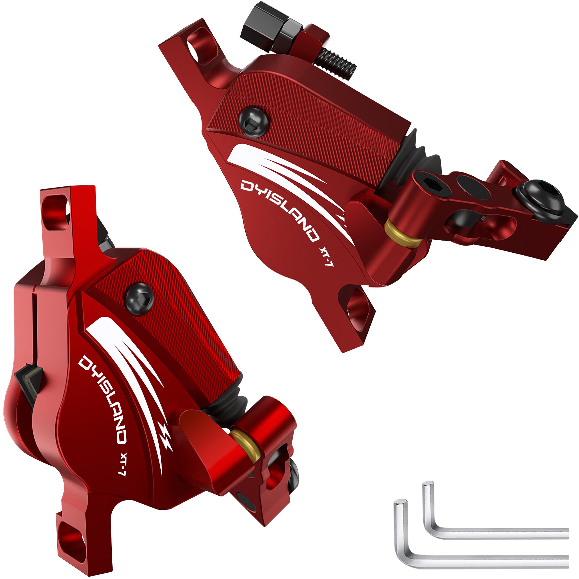 DYISLAND XT-7 Mountain Bike/Electric Bike Brake, Cable Pull Oil Disc Brake, 6 Colors Customized. New Products Hot Sale.