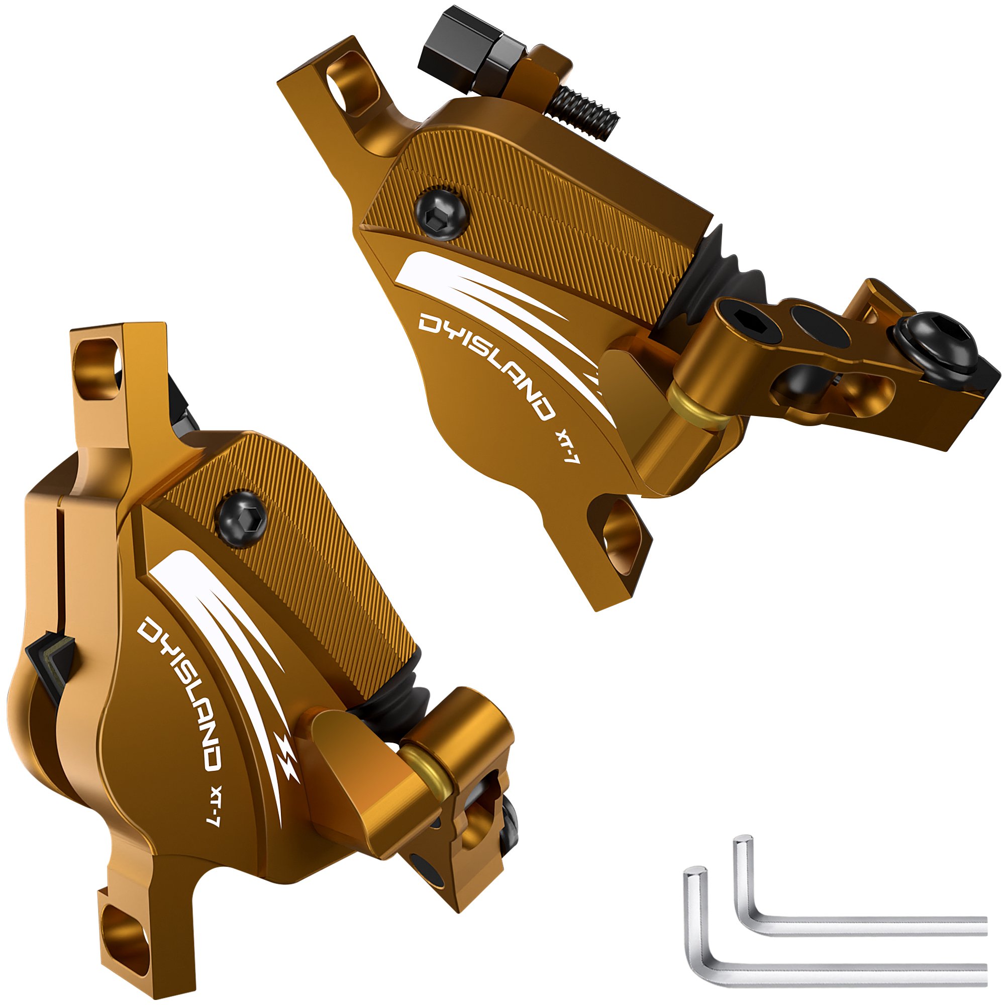 DYISLAND XT-7 Mountain Bike/Electric Bike Brake, Cable Pull Oil Disc Brake, 6 Colors Customized. New Products Hot Sale.