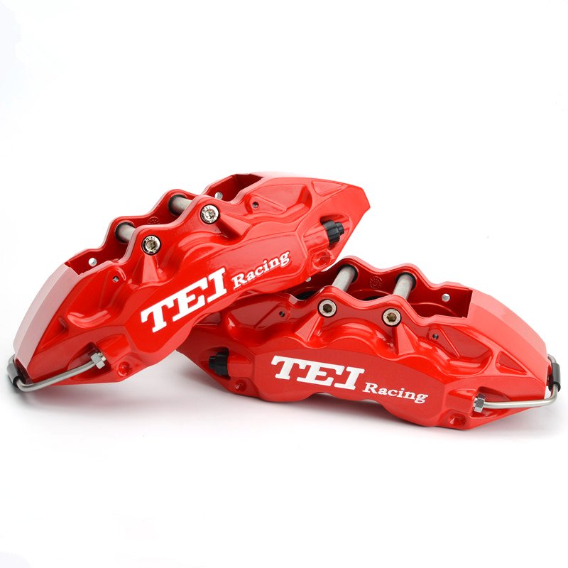 Brake Caliper Kit 6 Piston Caliper 378x32MM Disc Rotor Front Brake Kit for Mitsubishi 3000GT 1990-1999 19Inch Wheel