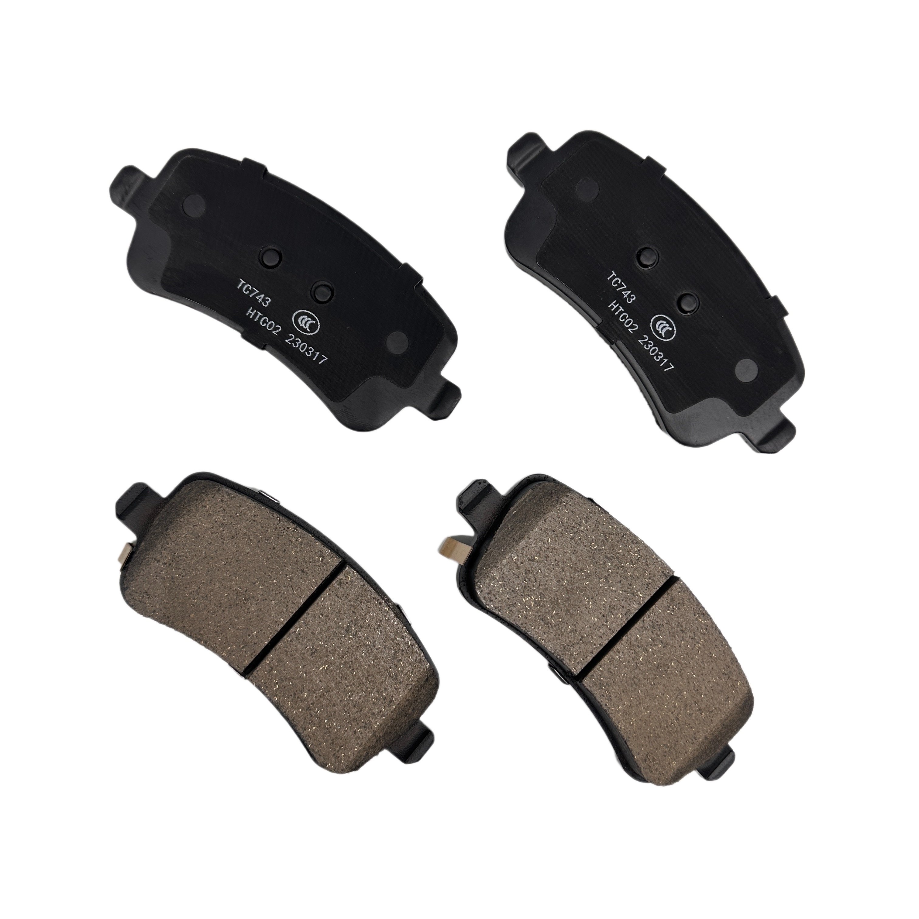 YD-59007 OEM ODM UIDNU Brand F263502080 Premium Rear Ceramic Brake Pad for Jetuor T2