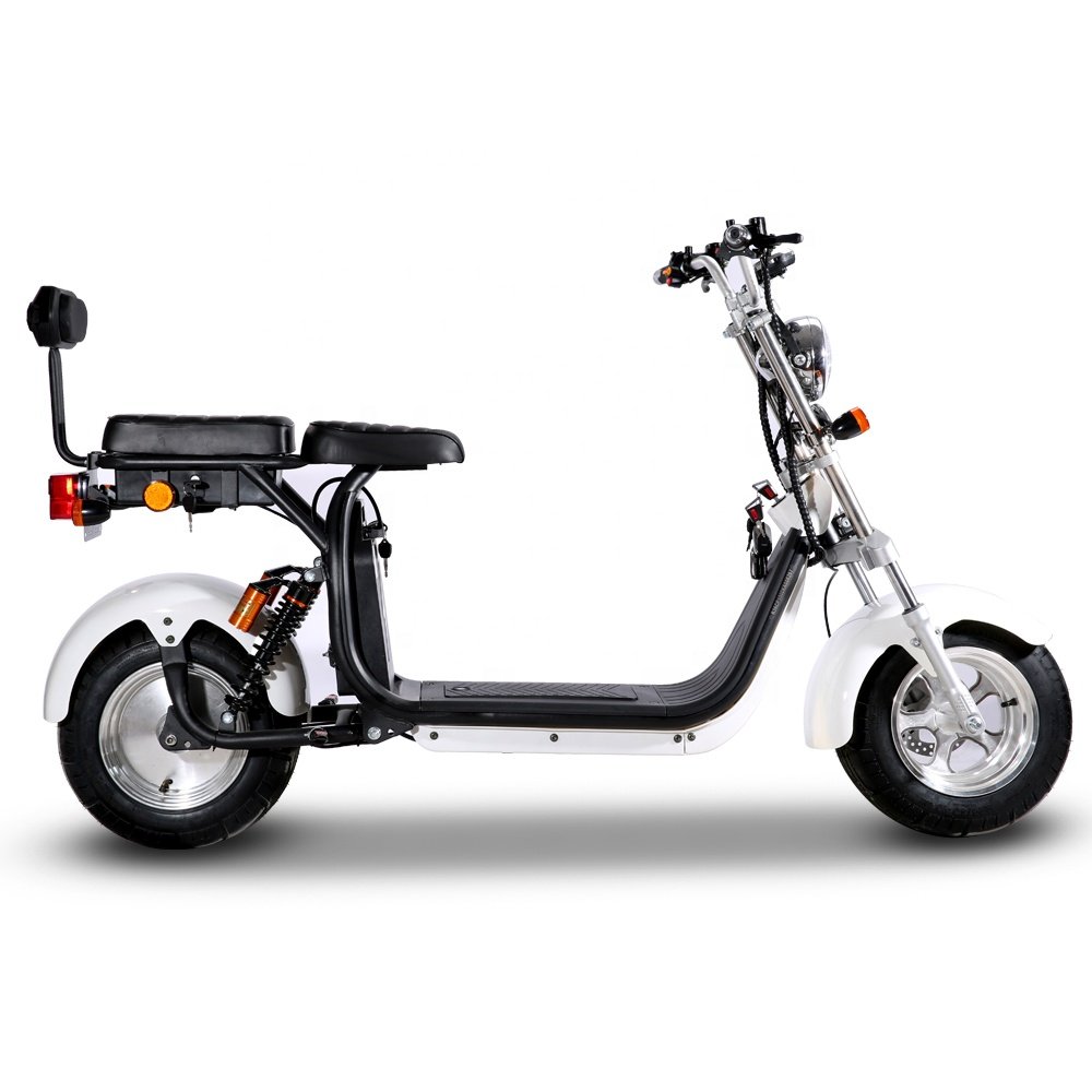 Professional Manufacturer 2 Wheels 1500w EEC Fat Tire Electric Bicycle Citycoco Scooter