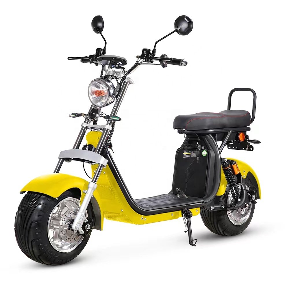 Professional Manufacturer 2 Wheels 1500w EEC Fat Tire Electric Bicycle Citycoco Scooter