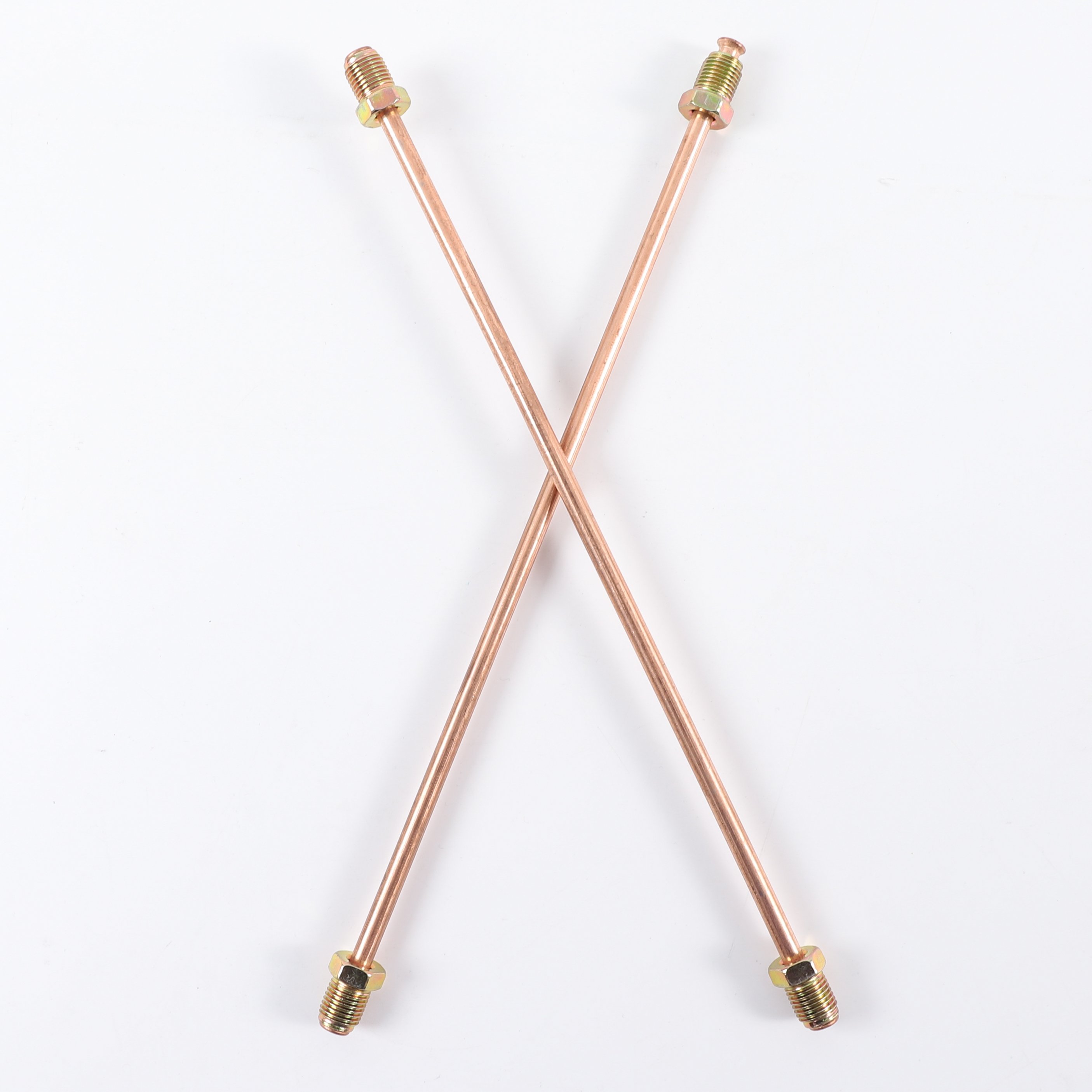 Automobile 4.76 Copper-plated Brake Oil Pipe 5mm Oil Delivery Finished Pipe