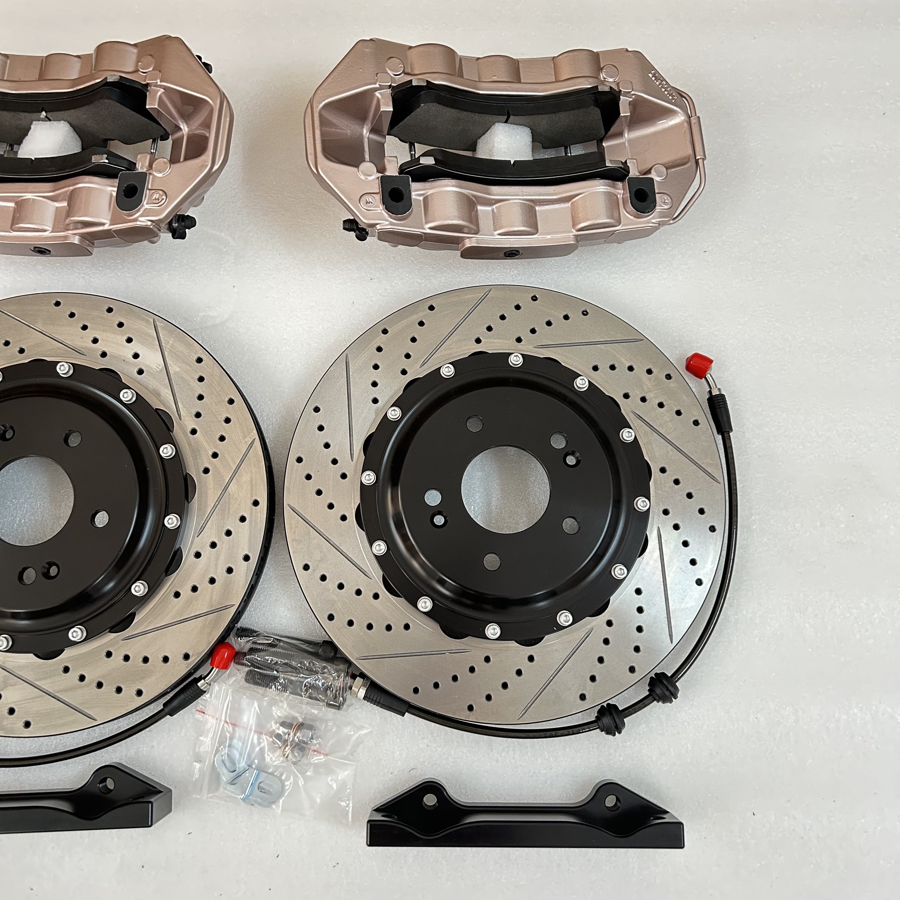 Jekit 6 Pots Brake Caliper 355x32mm Disc Brake Kit for Nissan Skyline ECR33 R18