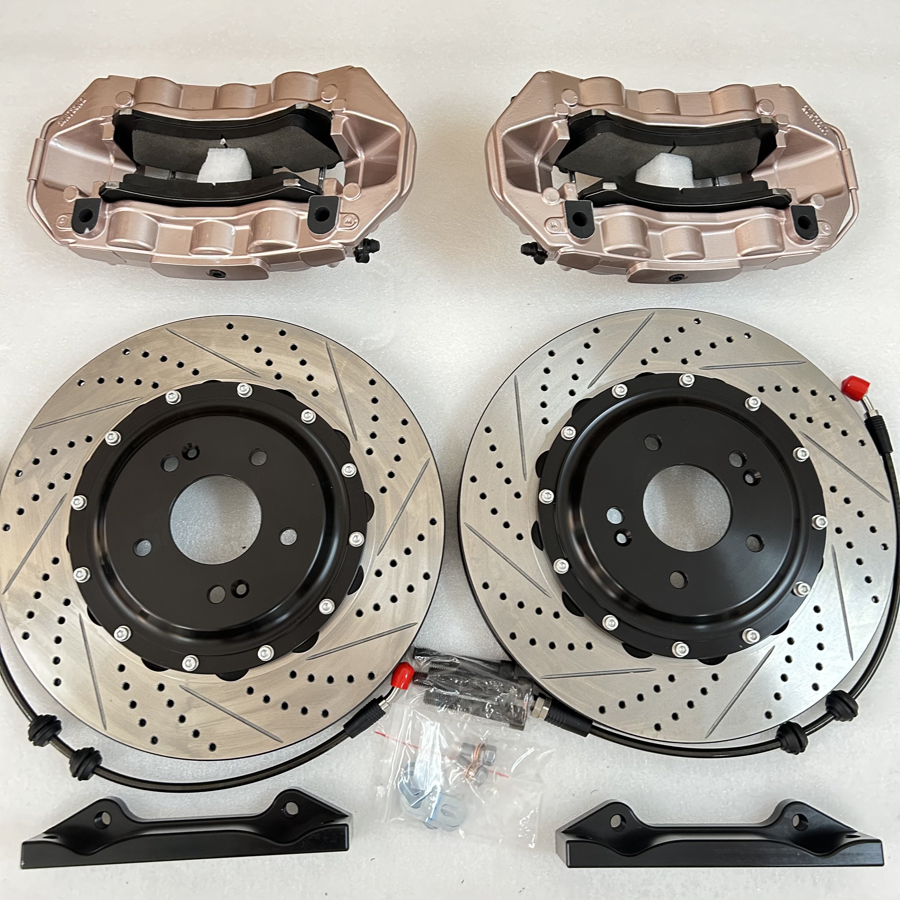 Jekit 6 Pots Brake Caliper 355x32mm Disc Brake Kit for Nissan Skyline ECR33 R18