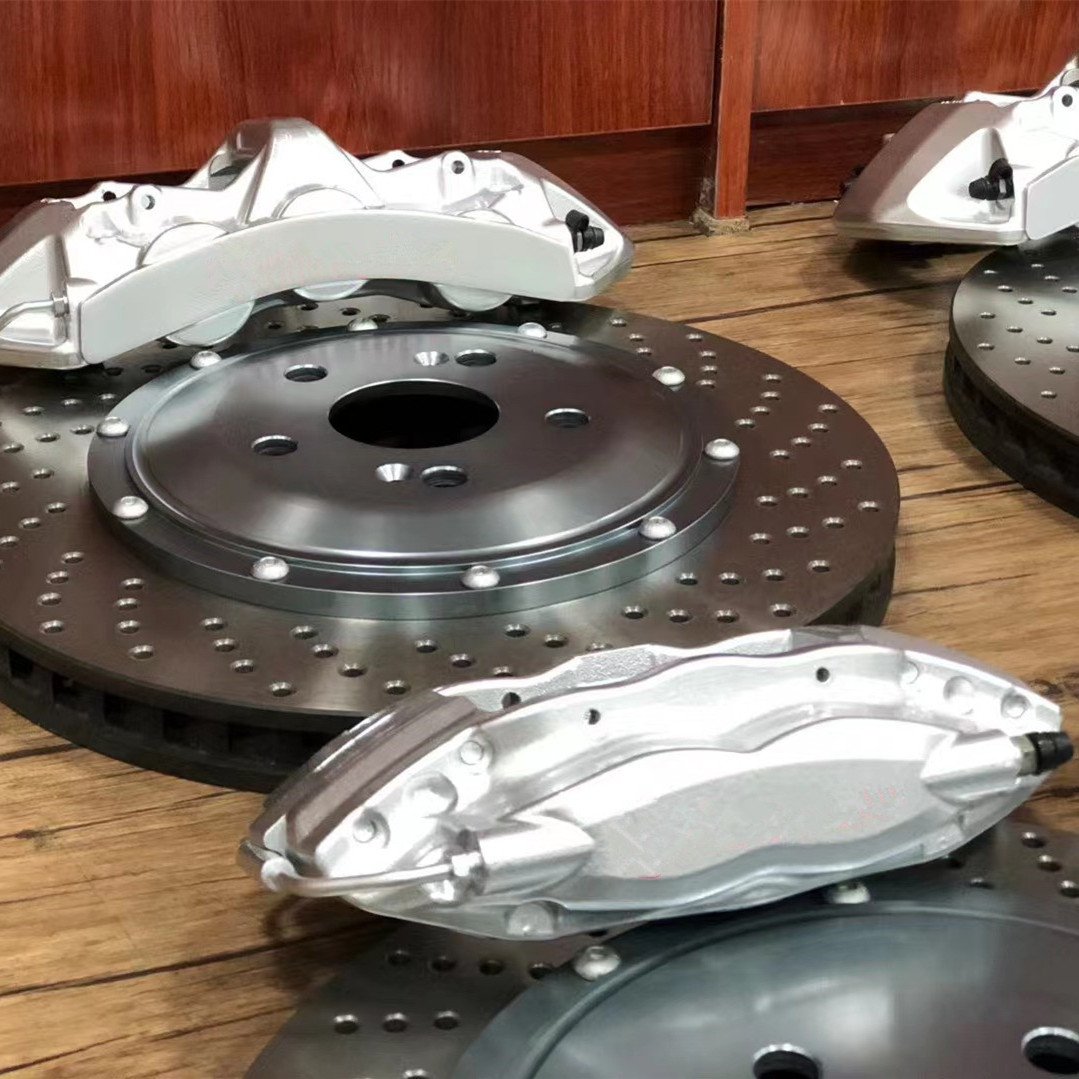 6 Piston 4 Piston Red Brake Caliper Gt6/gt4 Plus E Brake Front 6 Rear Four 1 Electronic Handbrake Rear Wheel for M3 M4 BM6 A6A7