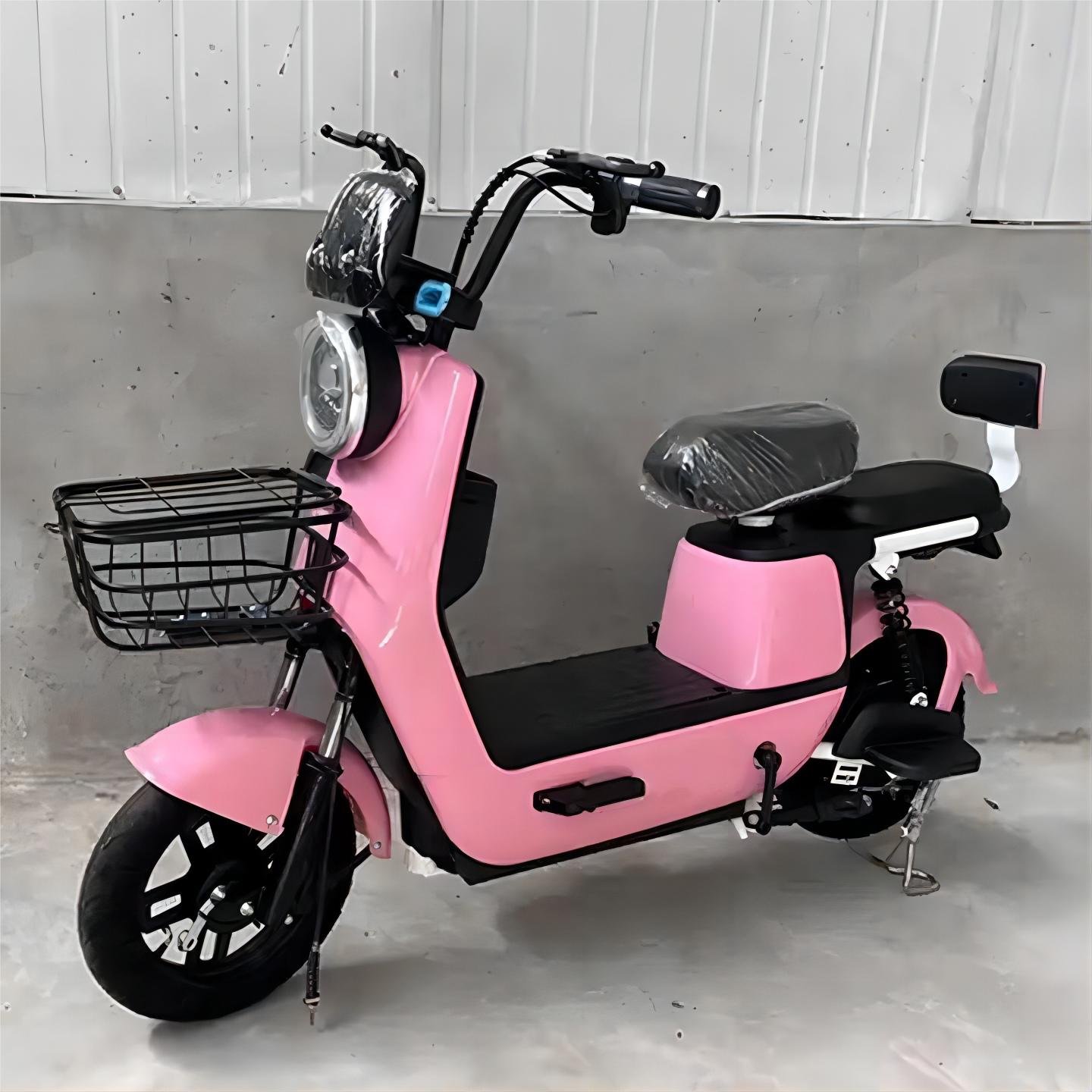 Factory Supply New Electric Cargo Bike 60v 500W Adult Household Electric City Bike 48v 350w 2 Wheels Moped Scooter Customized