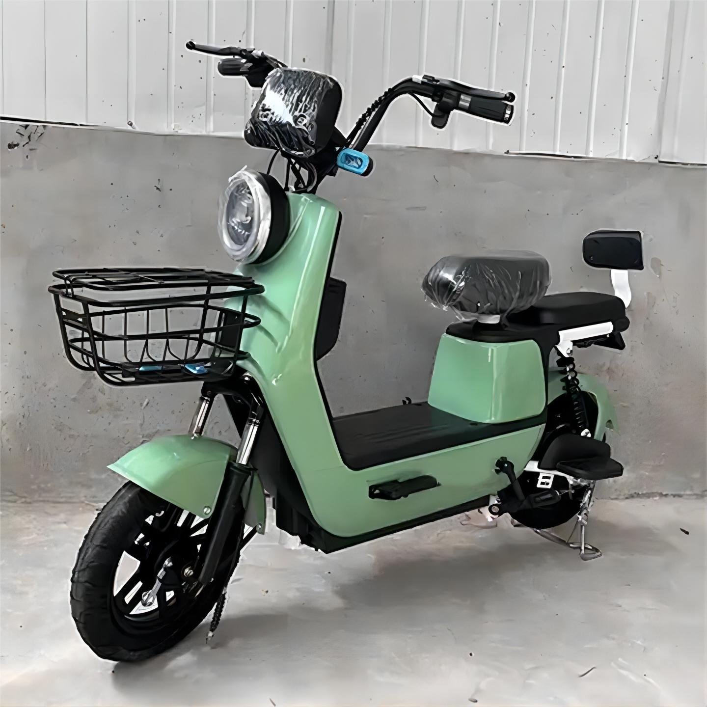 Factory Supply New Electric Cargo Bike 60v 500W Adult Household Electric City Bike 48v 350w 2 Wheels Moped Scooter Customized