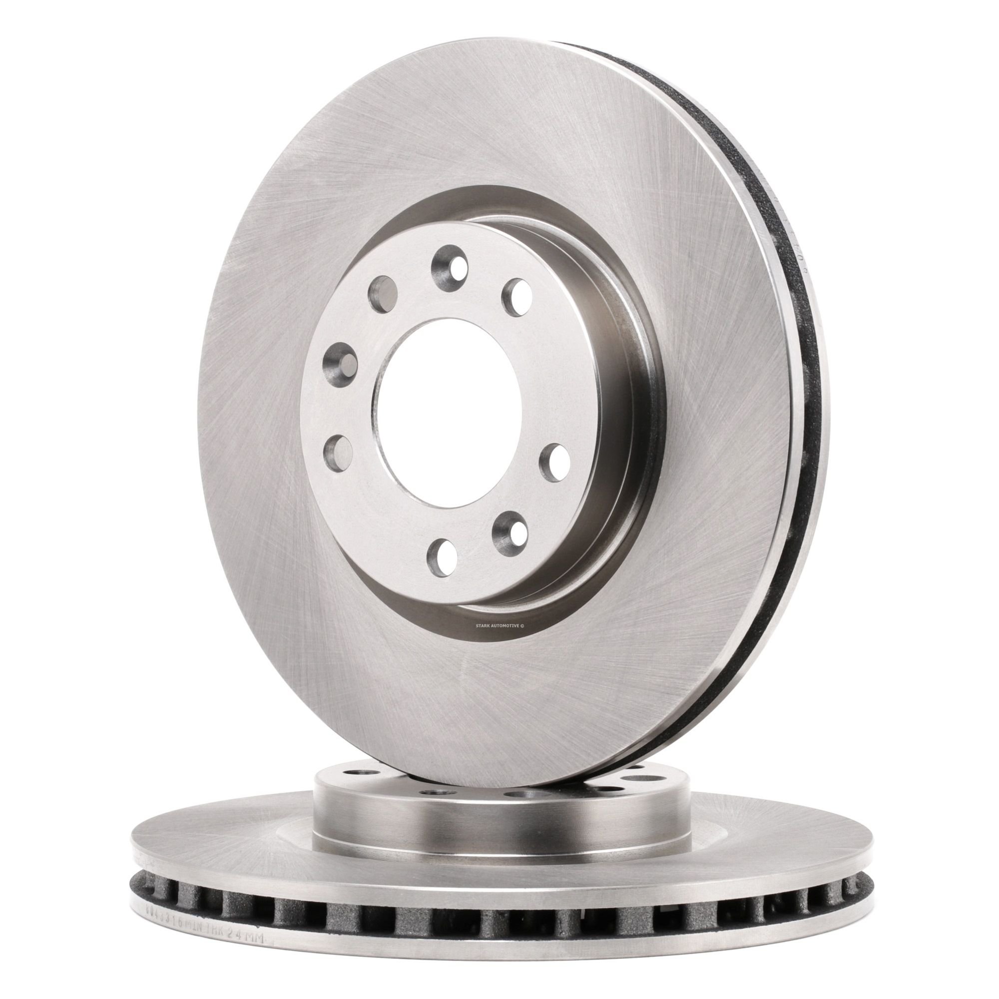 Auto Parts Cast Iron Truck Front Brake Disc Brake Rotor 9805961480 9675223380 1667851280 for CITROEN