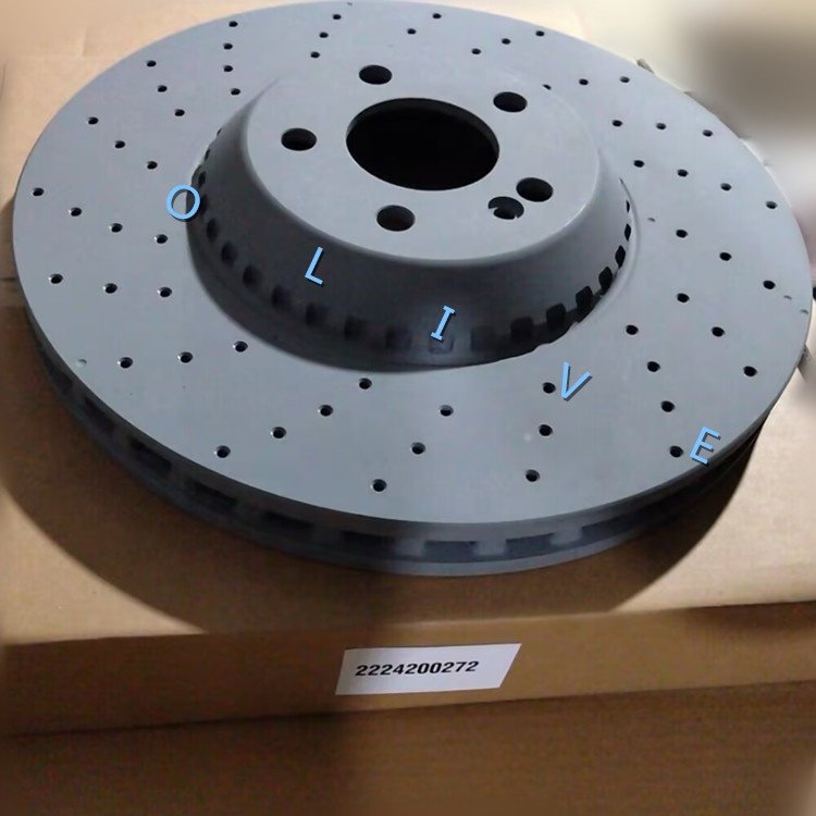 Durable Front Brake Disc Rotor OEM 2224200272 Fits for MB