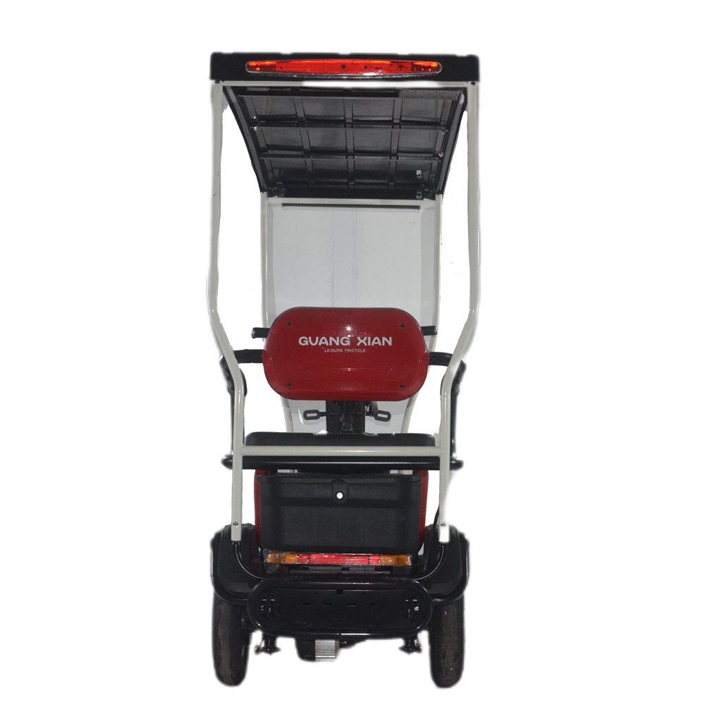 Chinese Manufacturer Solar 3 Wheels Electric Tricycle Scooter With High Quality for Adults Electric Tricycles