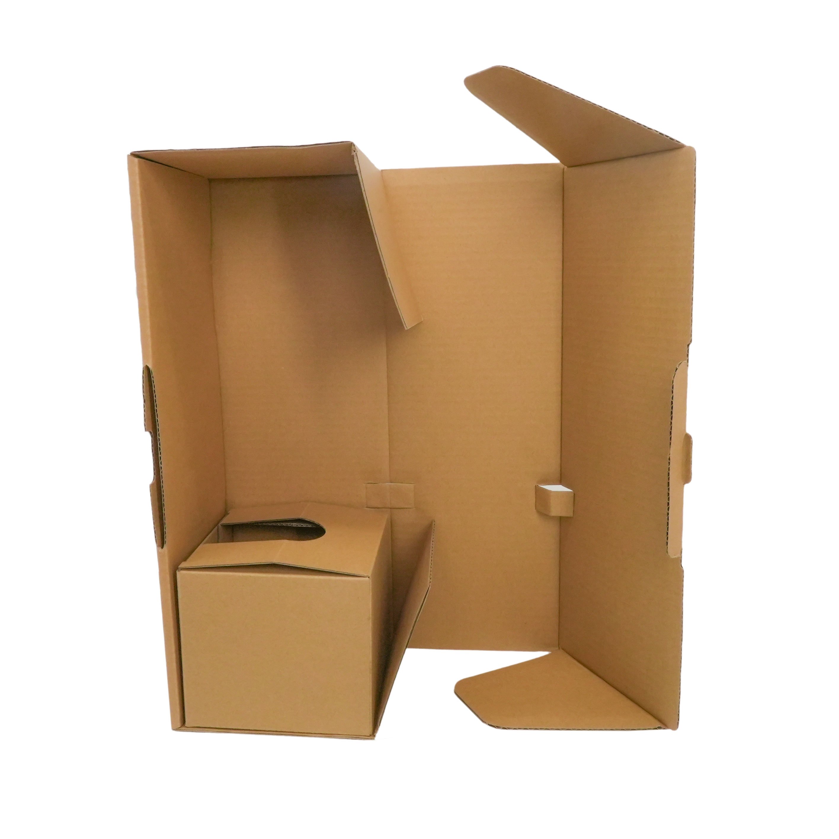Mailing Box Folding Corrugated Carton Rectangle Paper Double Sides Shipping Box Custom Printed Corrugated Shipping Box