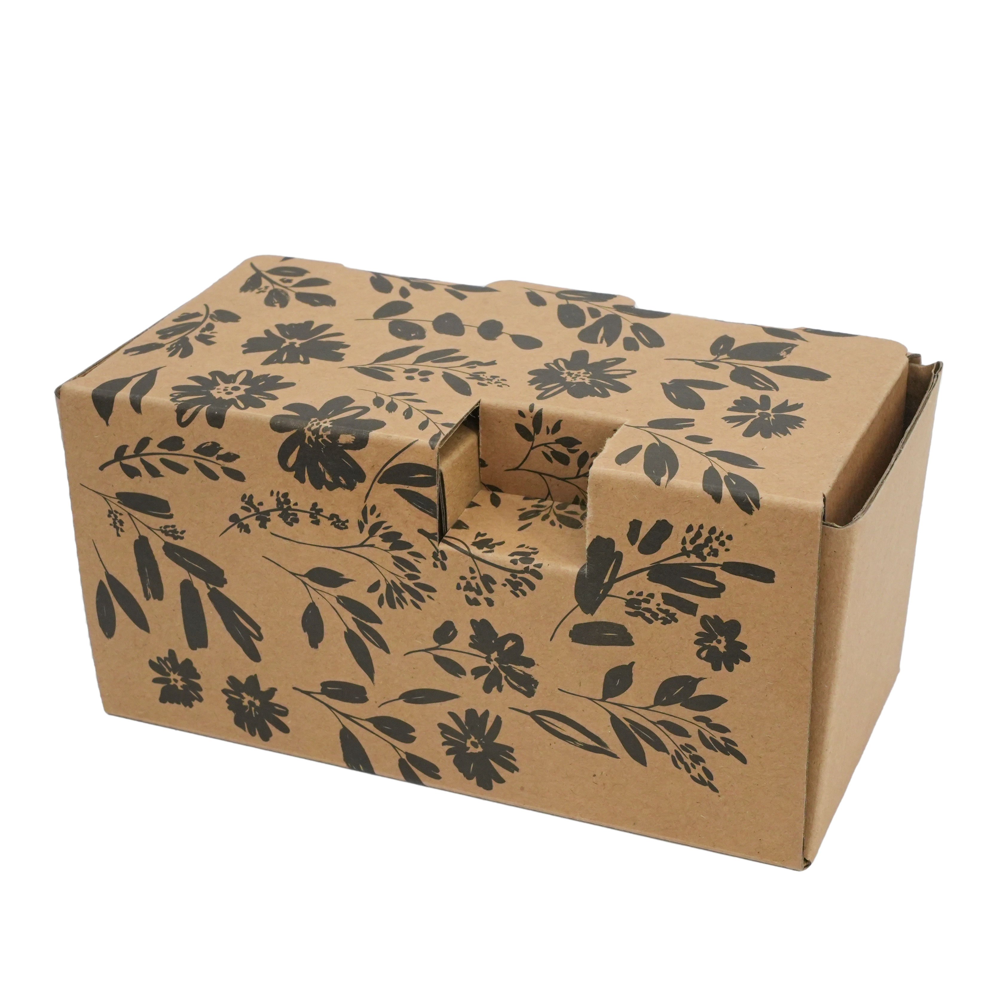 Mailing Box Folding Corrugated Carton Rectangle Paper Double Sides Shipping Box Custom Printed Corrugated Shipping Box