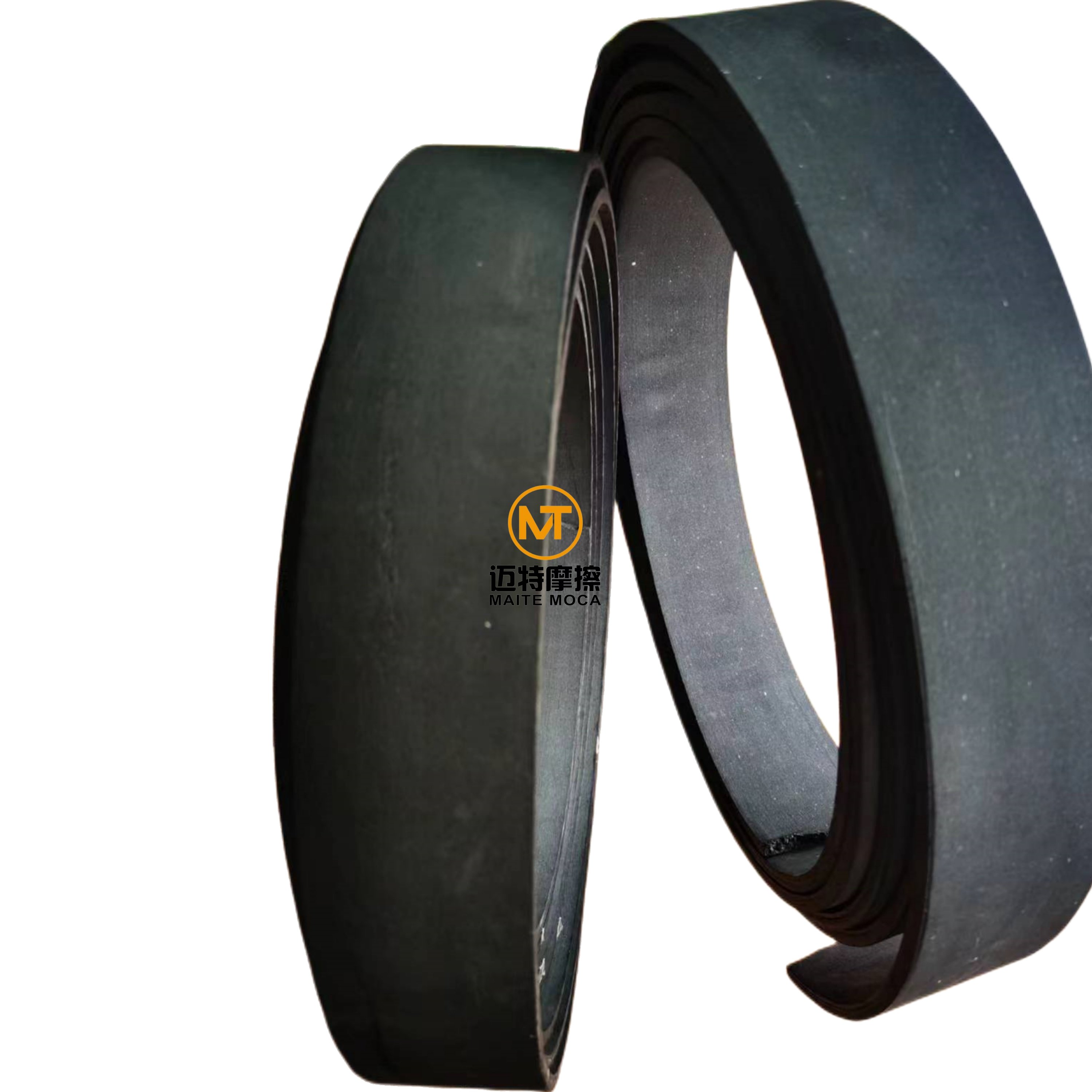 Black Color Asbestos Free and Non-asbestos Flexible Molded Brake Lining in Rolls with Rubber Friction Materials for Brake Shoes