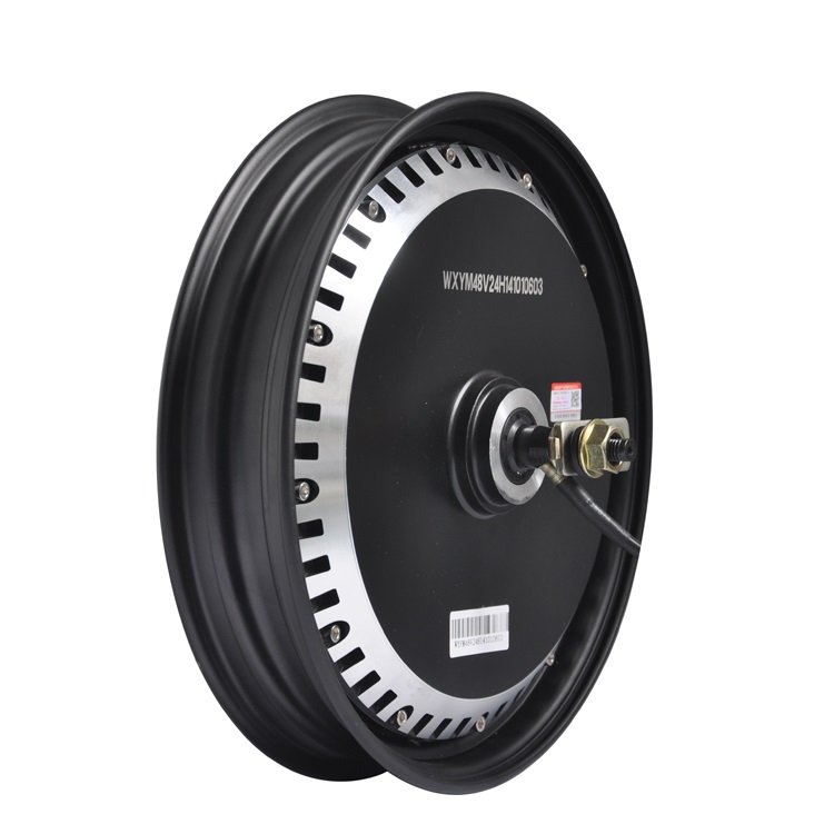 800W 60V 12 Inch Electric Wheel Motor for Electric Bicycle Disc Brakes