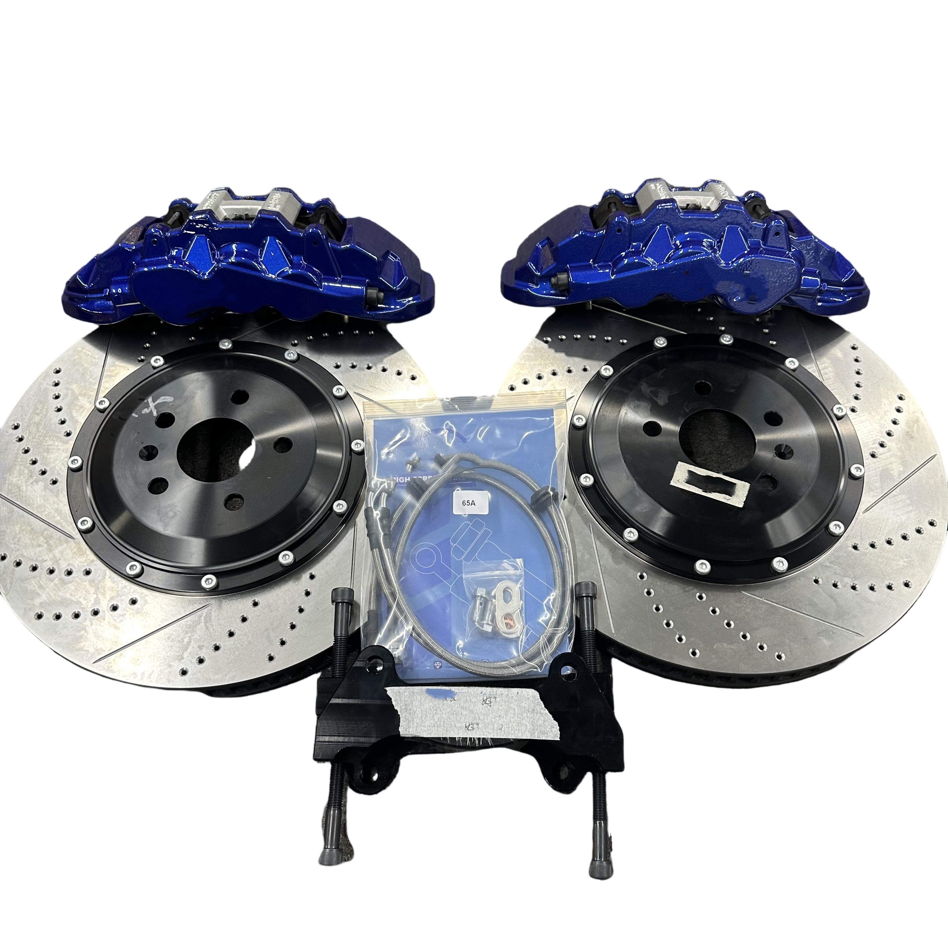 New Brake Caliper Front 8520 380 Disc Brake Kit Quality Steel Throat for Golf 6 Lingdu/A3/TT/passat B7/new lavida