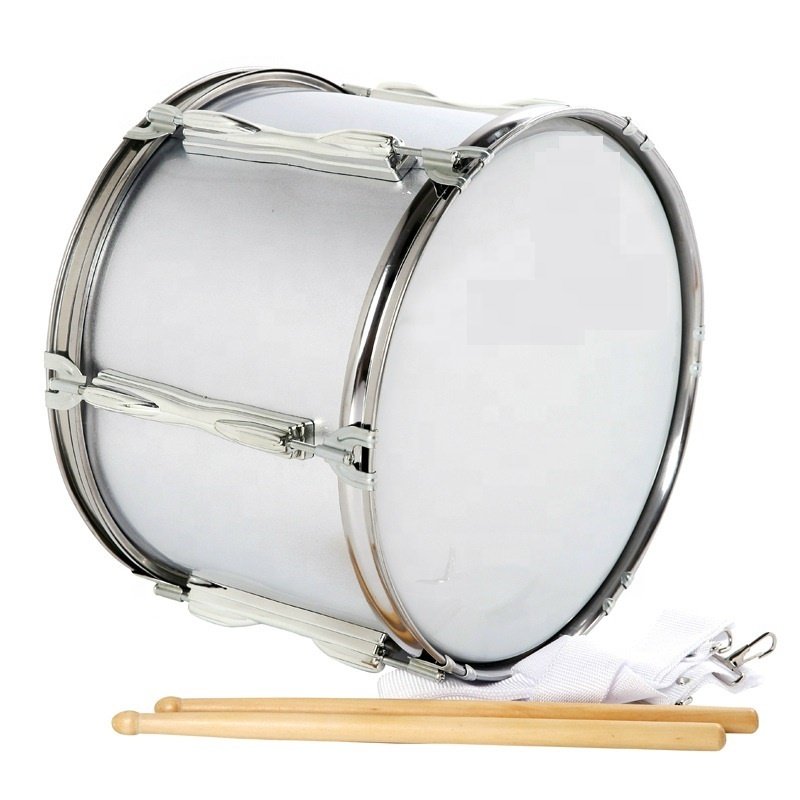 Wholesale High White Monophonic 13 Inch Bateria Electrica Profesional Drum Musical Suitable for Students Musical Instruments